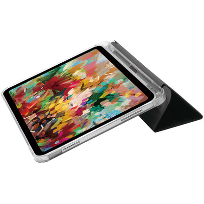 【GIGAスクール用】iPad（第10世代） [Turtle Flip] Apple Pencil収納可能 衝撃吸収 ハイブリッドクリアフリップケース