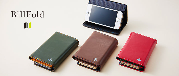 [BillFold] フリップノート カードケース for iPhone SE/5s/5（販売終了）