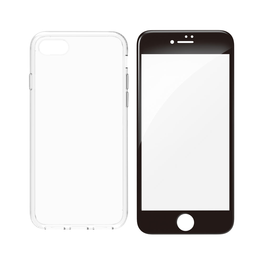[Turtle Pro] Hybrid Full Guard Case and Glass Set for iPhone 8 Plus（販売終了）