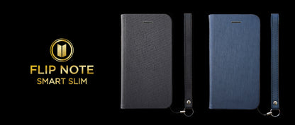[FlipNote Slim] フリップノートケース for iPhone X (マグネット)（販売終了）