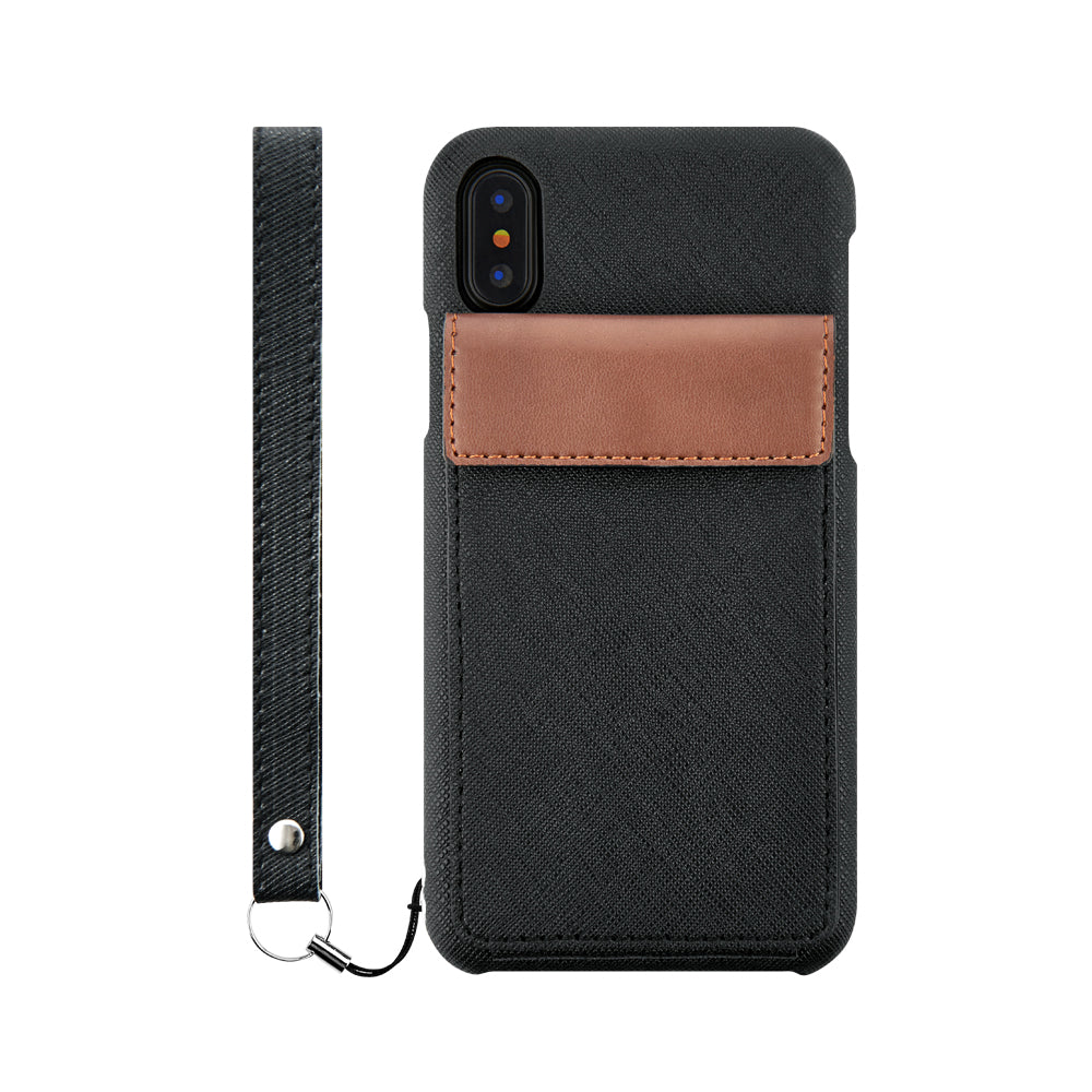 [NUNO BackPack] バックカバー カードケース for iPhone X（販売終了）