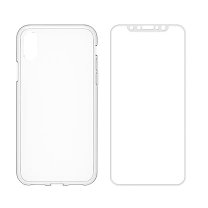 [Turtle Pro] ハイブリッド フルガードケース＆ガラスセット for iPhone X（販売終了）