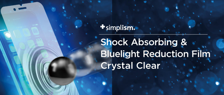 Shock Absorbing & Bluelight Reduction Film for iPhone 7 Plus（5.5インチ）Crystal Clear