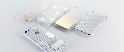 フローティングパターン カバーセット for iPhone 5c