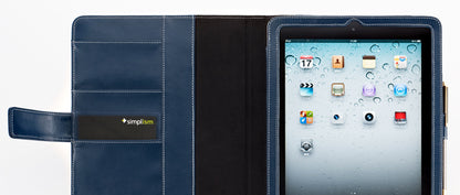 レザー フリップノートケース for iPad 2
