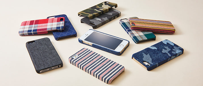 [NUNO] バックケース for iPhone SE/5s/5 (ファブリック)（販売終了）