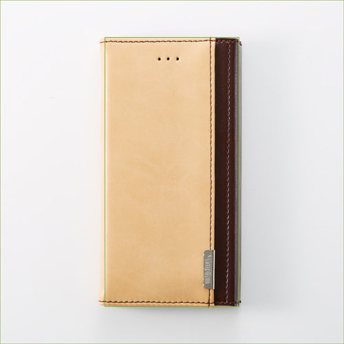 [SideKick] ツートーン フリップノートケース for iPhone SE（第3/2世代）/8/7/6s/6（販売終了）