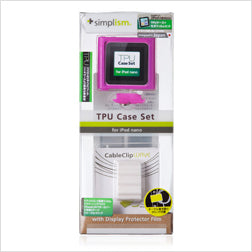 TPU ケースセット for iPod nano (6th)