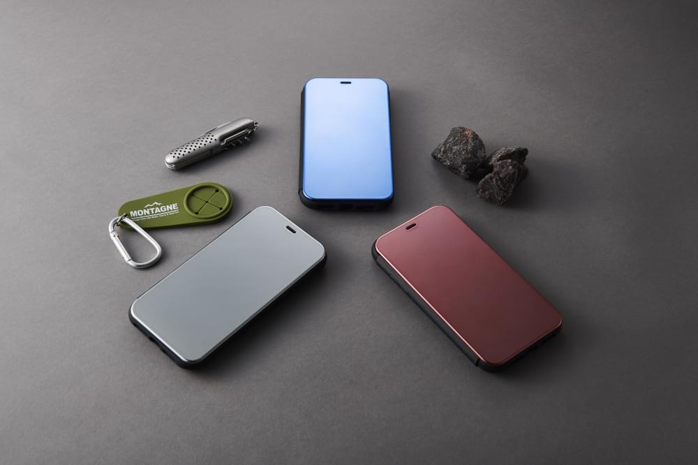 iPhone XR [FlipShell] 衝撃吸収クリアミラーフリップシェルケース（販売終了）
