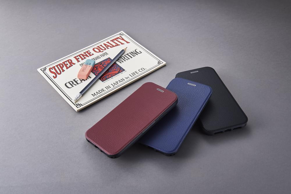 iPhone XS / X [FlipShell] 衝撃吸収クラリーノフリップシェルケース（販売終了）