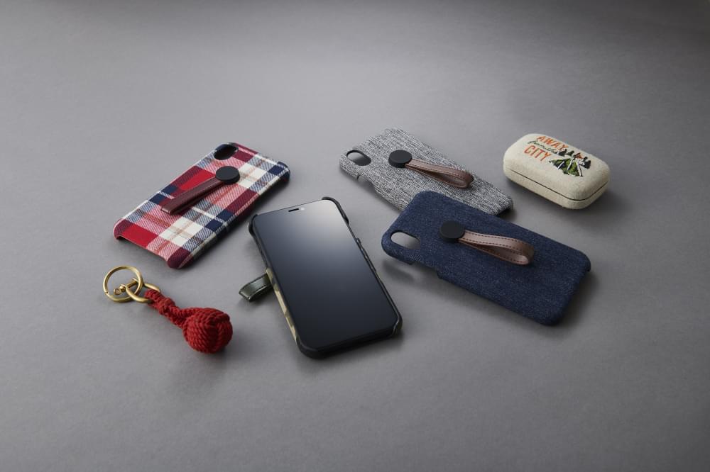 iPhone XR [NUNO] ハンドルリング付きファブリックケース（販売終了）
