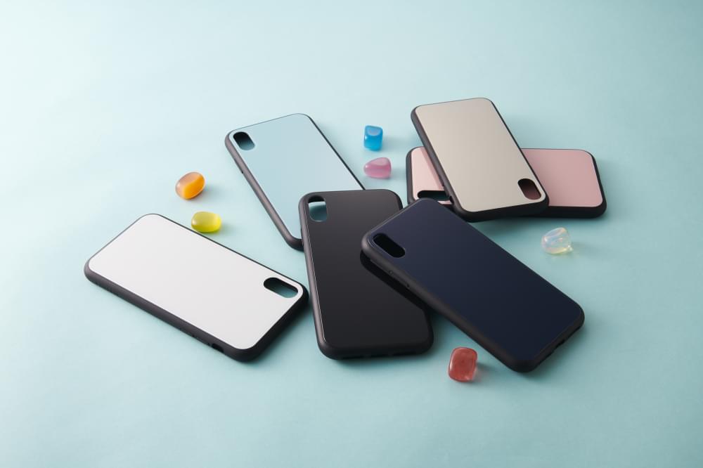 iPhone XS / X [GLASSICA] 背面ガラスケース(Solid color)（販売終了）