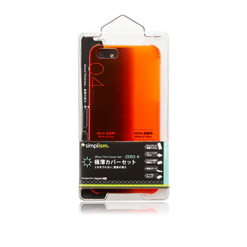 超極薄 カバーセット - Zero 4 for iPhone 5