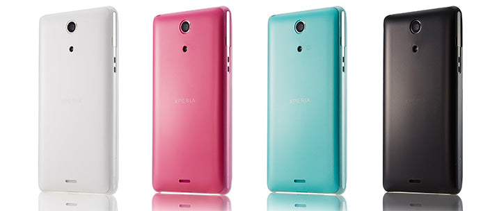 超極薄 カバーセット for XperiaA